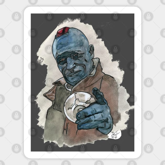 Yondu - Guardians Sticker by BladeAvenger